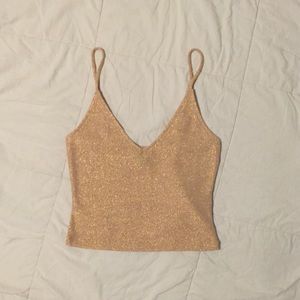 Sparkly crop tank EUC